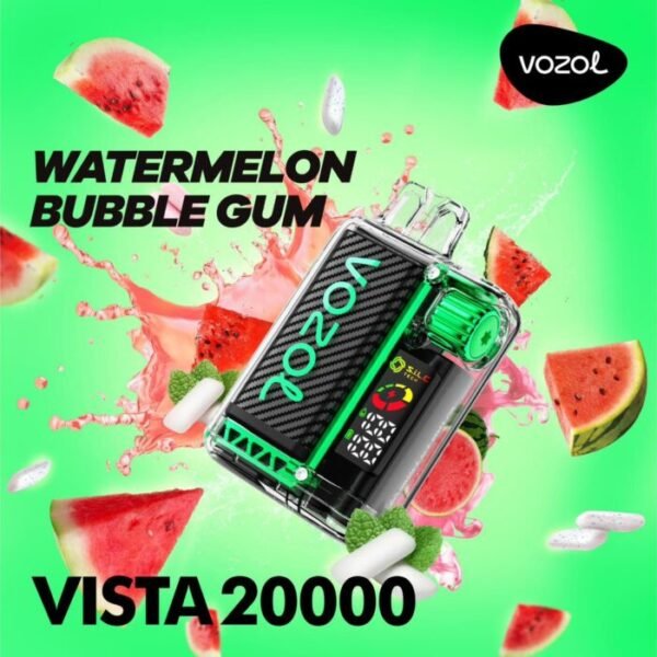 vozol-vista-20000-watermelon-bubble-gum